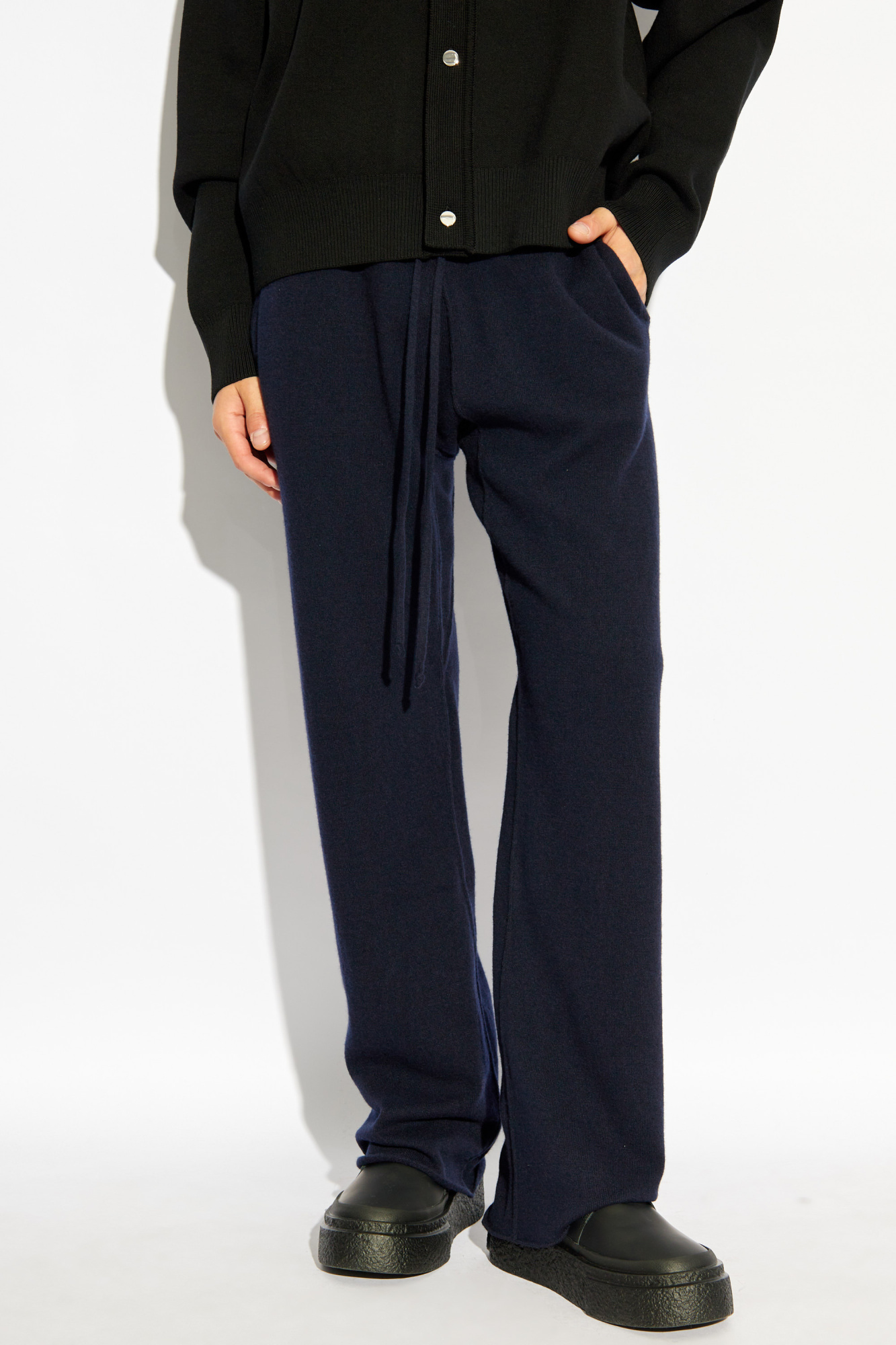 Maison Martin Margiela ⑩ Wool pants Maison Margiela MM10 Single-pleated Wool Blend Chinos Pants men